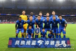 中超联赛第18轮，上海申花3-2战胜河南俱乐部酒祖杜康