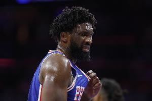 76人对阵奇才先发:恩比德复出+马克西乌布雷埃奇库姆爱德华兹